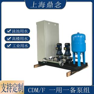 不锈钢变频增压泵泵组 一用一备清洗系统CDM 50立式