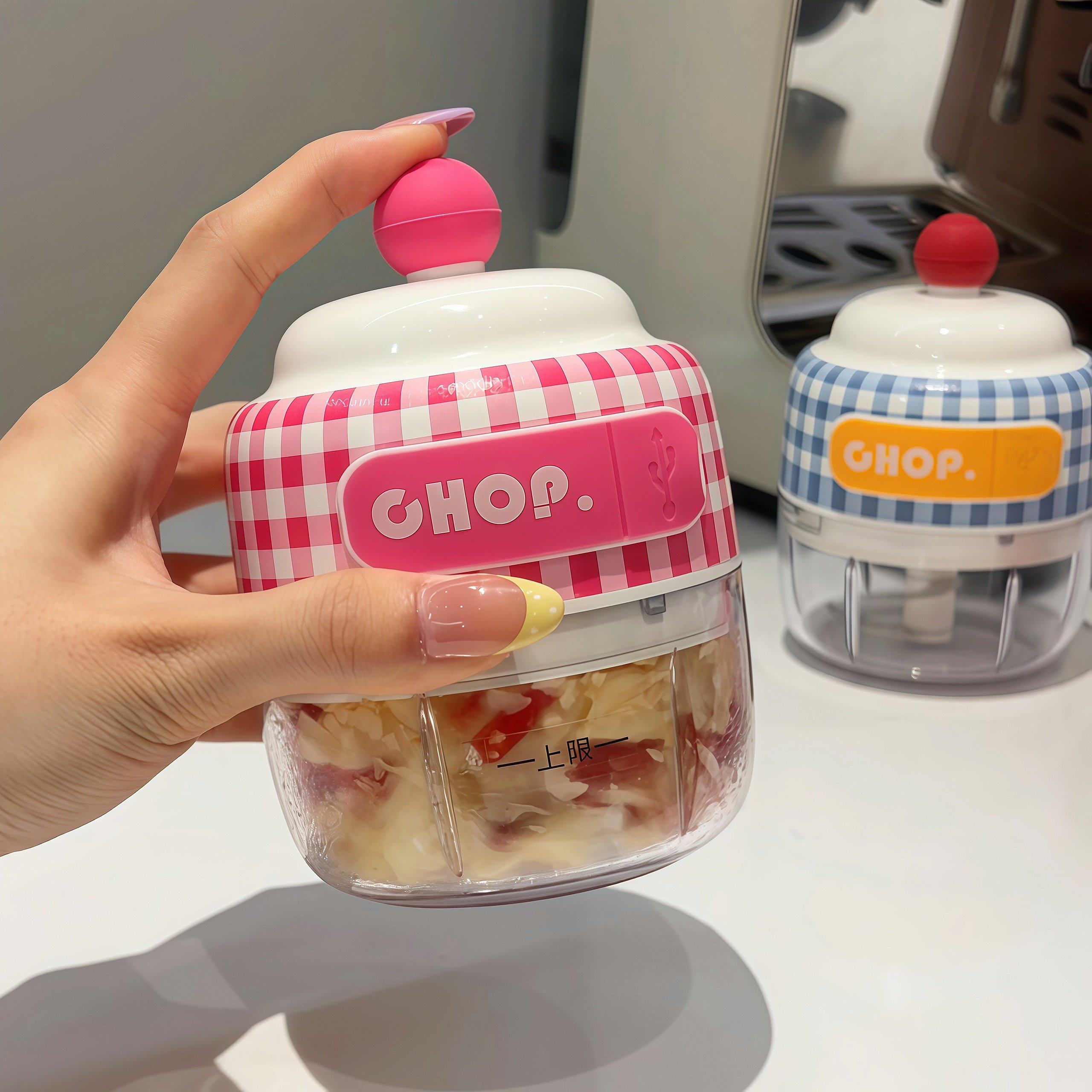 【厨房好物】多巴胺搅蒜器家用电动蒜泥器蒜泥打蒜器迷你绞肉机