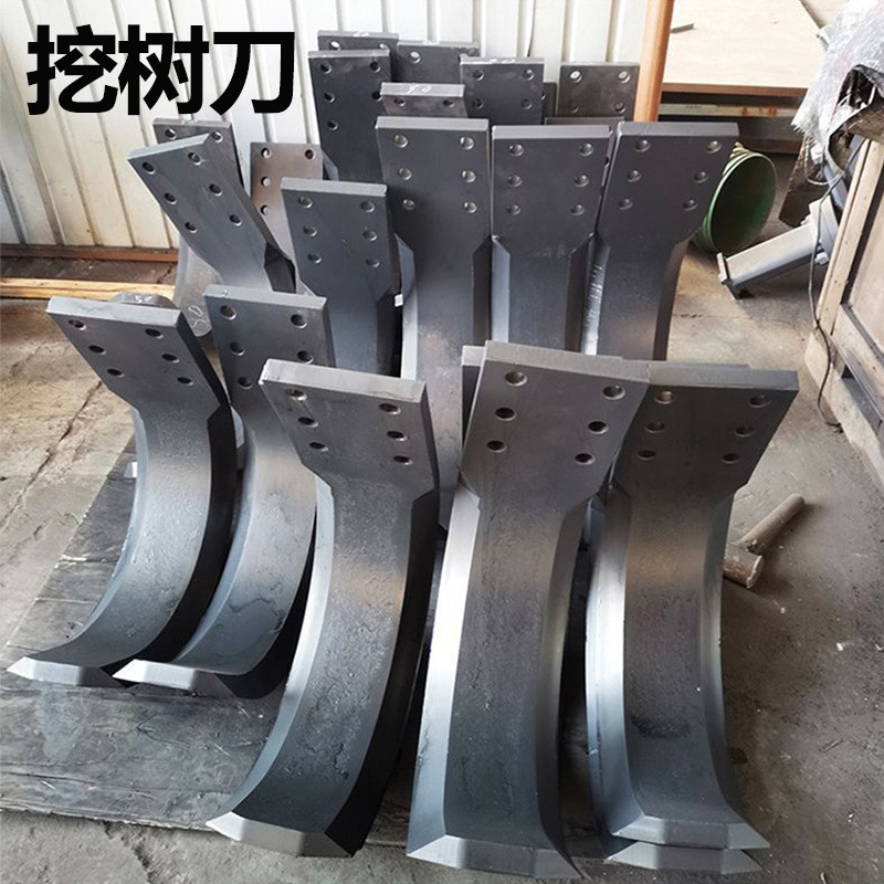 挖机属具农用掘地圆弧挖根刀园林起苗小型挖掘机单钩裸根挖树刀