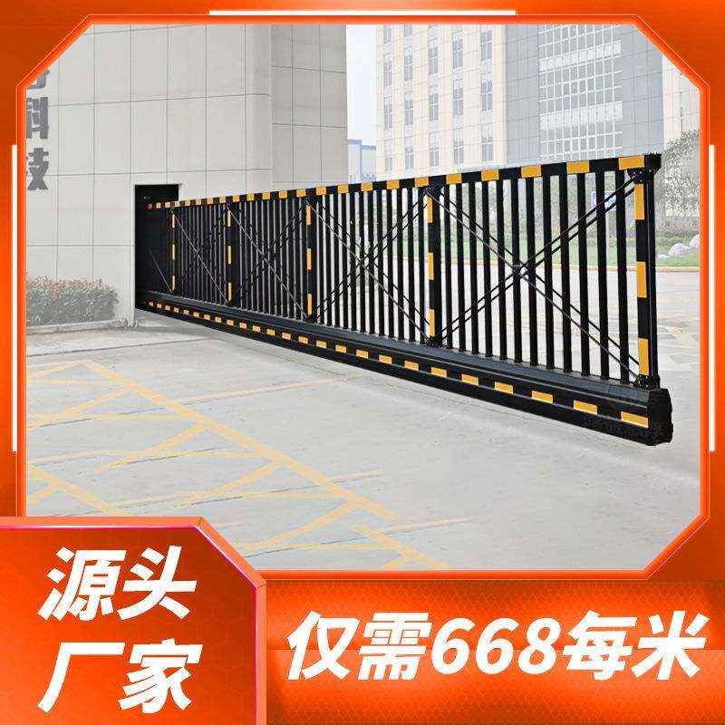 不锈钢无轨悬浮门平移门定制公司工厂小区门口防撞防夹防爬带警报