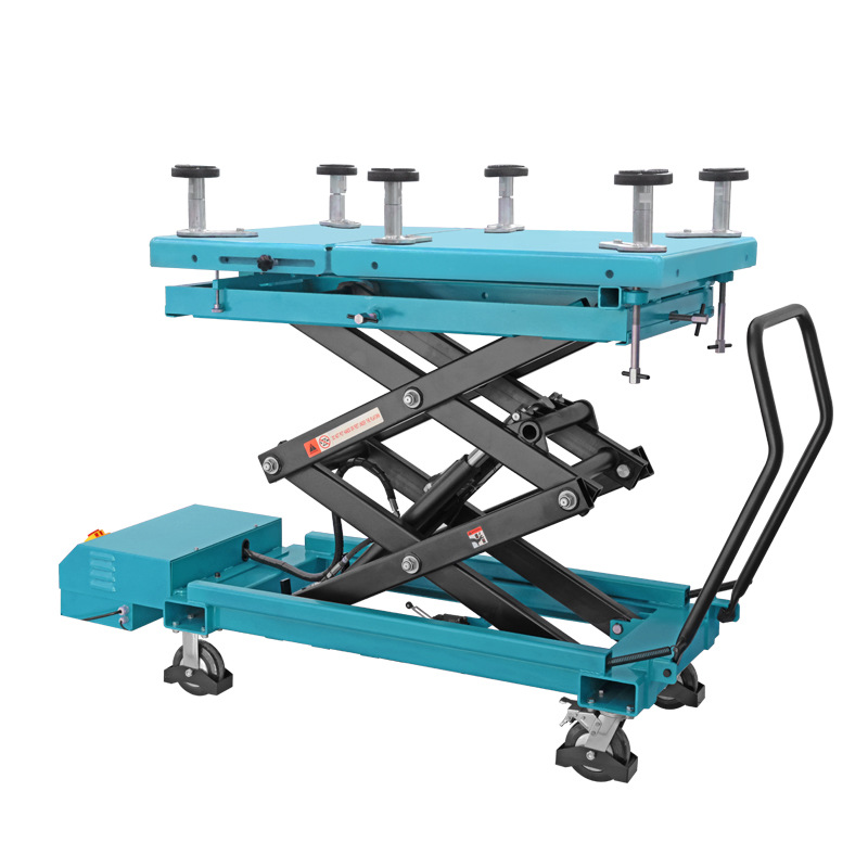 通润 BIGRED 新能源车电池拆装举升机1.2t 液压平台车 电动款