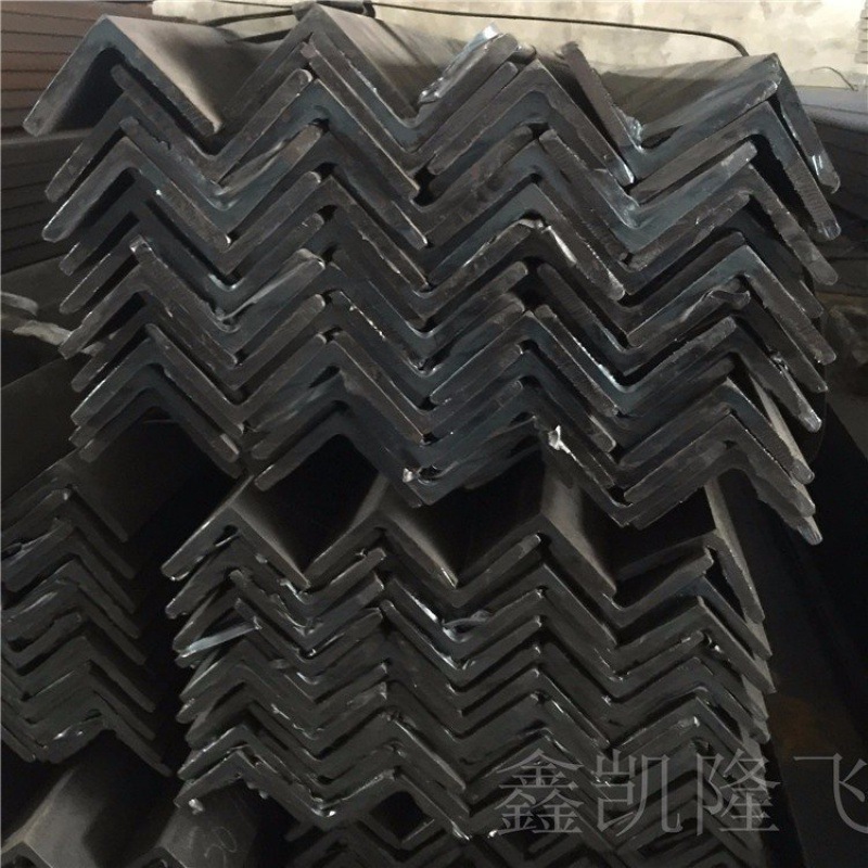 激光加工各种角钢规格100*100*6打孔切断 现货半支起批