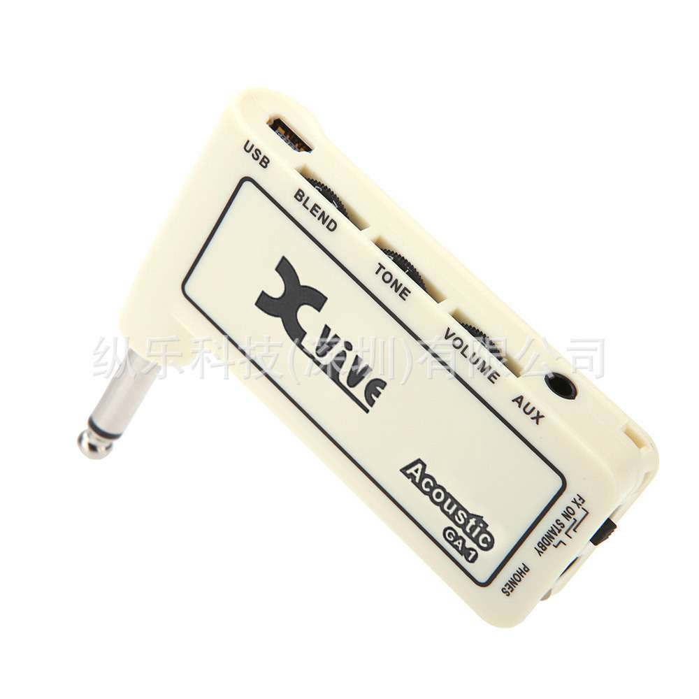 Xvive GA-1 Acoustic Amplug原声吉他效果电吉他充电练习音箱GA1
