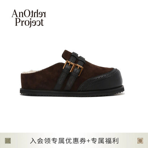 AnOtherProject厚底勃肯拖鞋