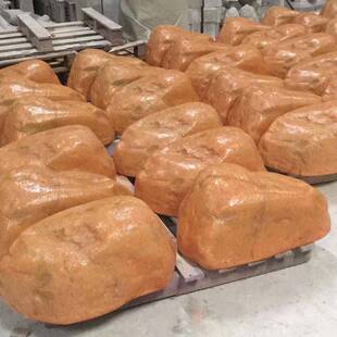 玻璃钢灯发光石头灯园林景观灯音响灯发光石灯景区灯