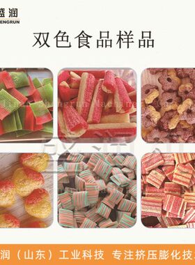 三文鱼片零食生产线双色食品挤出机设备休闲食品加工机械食品机械