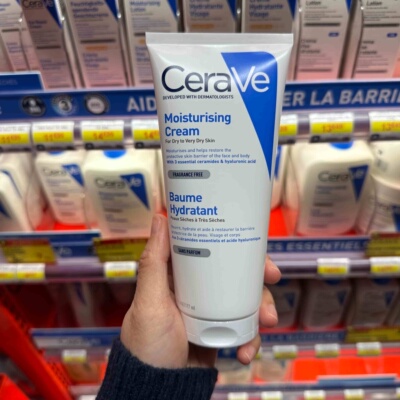 巴黎BC直邮Cerave适乐肤C乳神经酰胺身体乳177ml修护保湿润肤乳液