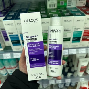 巴黎BC直邮VICHY薇姿德康丝紫标丰盈强韧发根洗发水200ml