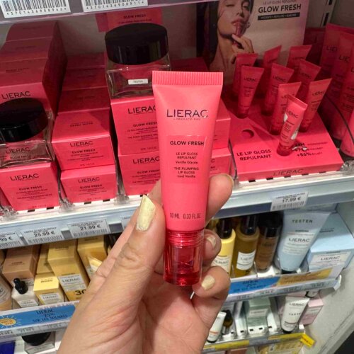 巴黎BC直邮lierac GLOW FRESH发光亮泽润唇膏10ml净润去暗沉