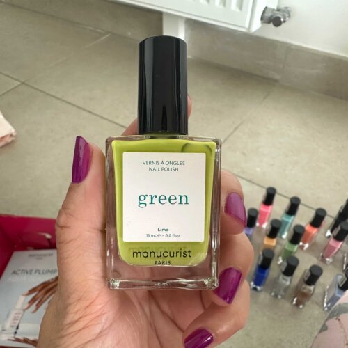 巴黎BC直邮Manucurist 法国green绿色指甲油15ml新色
