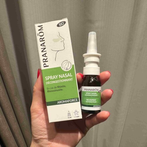 巴黎BC直邮普罗芳Pranarom舒缓鼻腔喷雾通鼻精油喷剂15ml