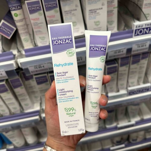 巴黎BC直邮JONZAC净妍可有机保湿啫喱霜50ml舒缓清爽不油腻敏感