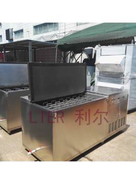 小型冰砖机车间降温1吨2吨3吨5吨块冰机条冰机冰块大小可选