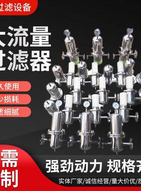 大流量精密滤芯过滤器精滤精密滤芯过滤器制级滤芯过滤器定制
