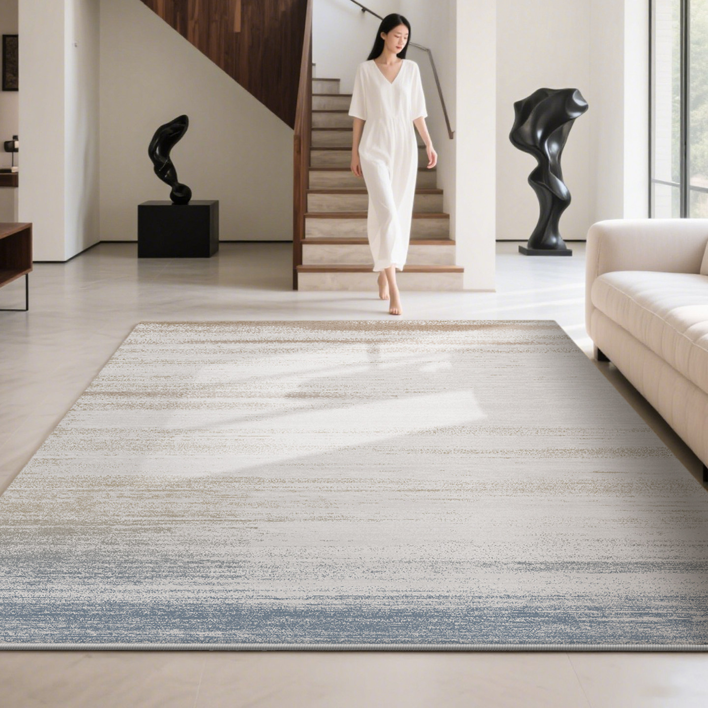 客厅地毯2025新款免洗可擦卧室沙发家用轻奢高级感地垫大面积全铺,居家布艺,地毯,淘宝优惠券,粉丝福利购,淘宝优惠卷