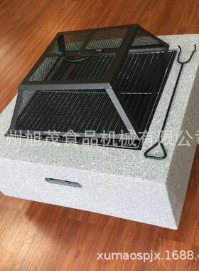 烧烤炉户外BBQgrill便携式家用别墅庭院取暖烧树叶烤肉神器烧烤架