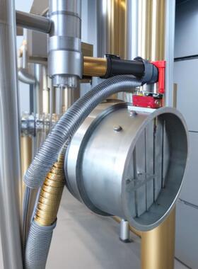 圆形3c排烟防火阀φ550防火阀镀锌钢板排烟防火阀