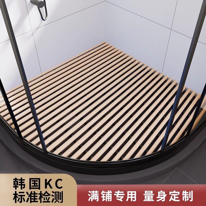 简约浴室地垫防滑垫钻石型淋浴房洗澡垫弧形卫浴厕所脚垫防摔商用