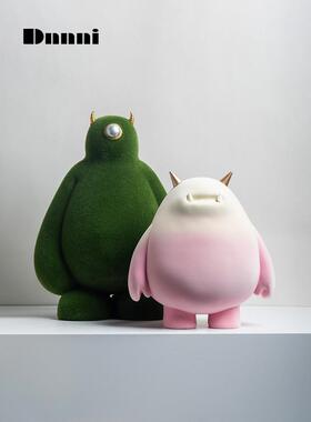 Dnnni简约现代卡通猿梦精灵摆件家居客厅电视柜儿童房艺术装饰品