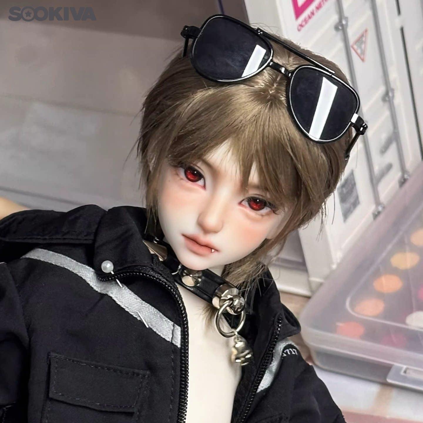 现货 BJD 阿琅素头 4 分 1/4 单头无妆 男体球形关节人偶配件