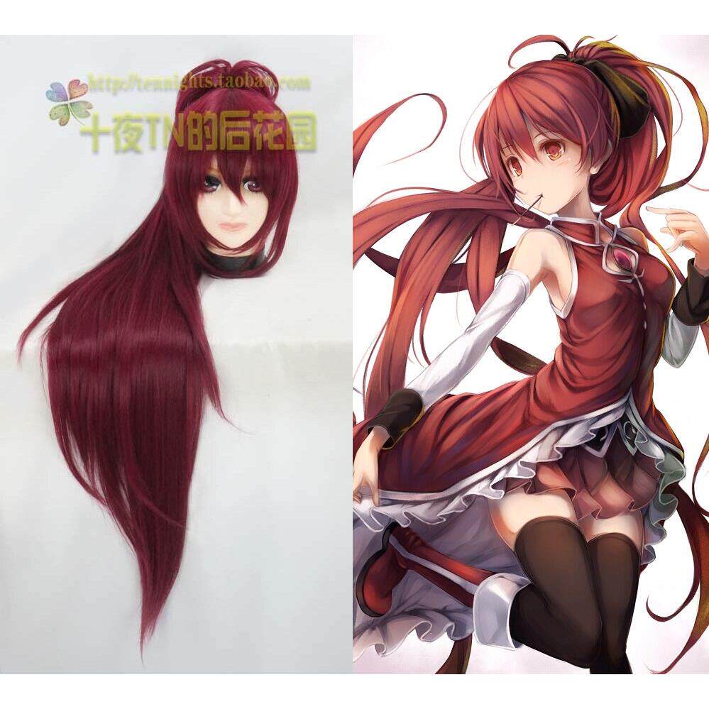 十夜TN 绯村剑心 魔法少女 佐仓杏子cos假发