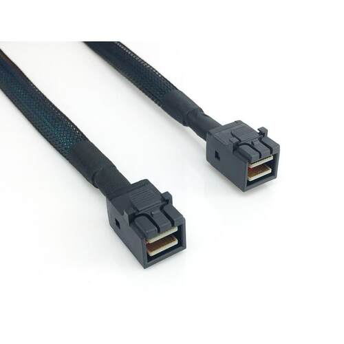 全新12G SFF-8643数据线Mini SAS HD阵列卡服务器主板背板机箱