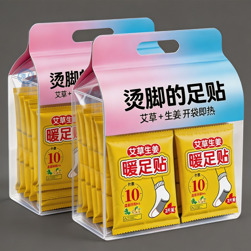 暖足贴女脚底自发热鞋垫暖脚贴艾草保暖贴宝宝贴冬季暧宝腿部防护