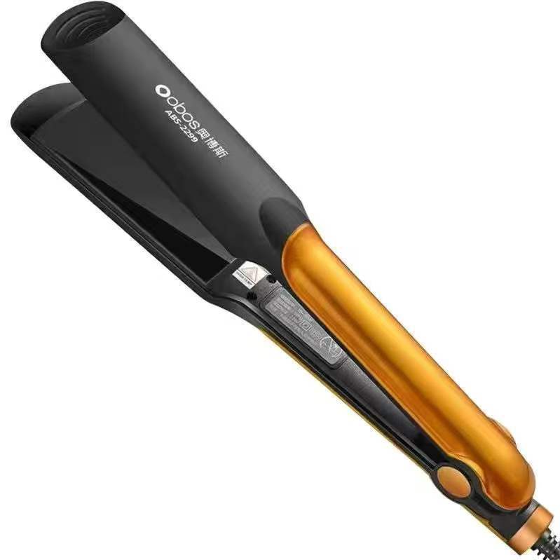直卷两用直发器迷你家用不伤发电夹板干湿两用直发器