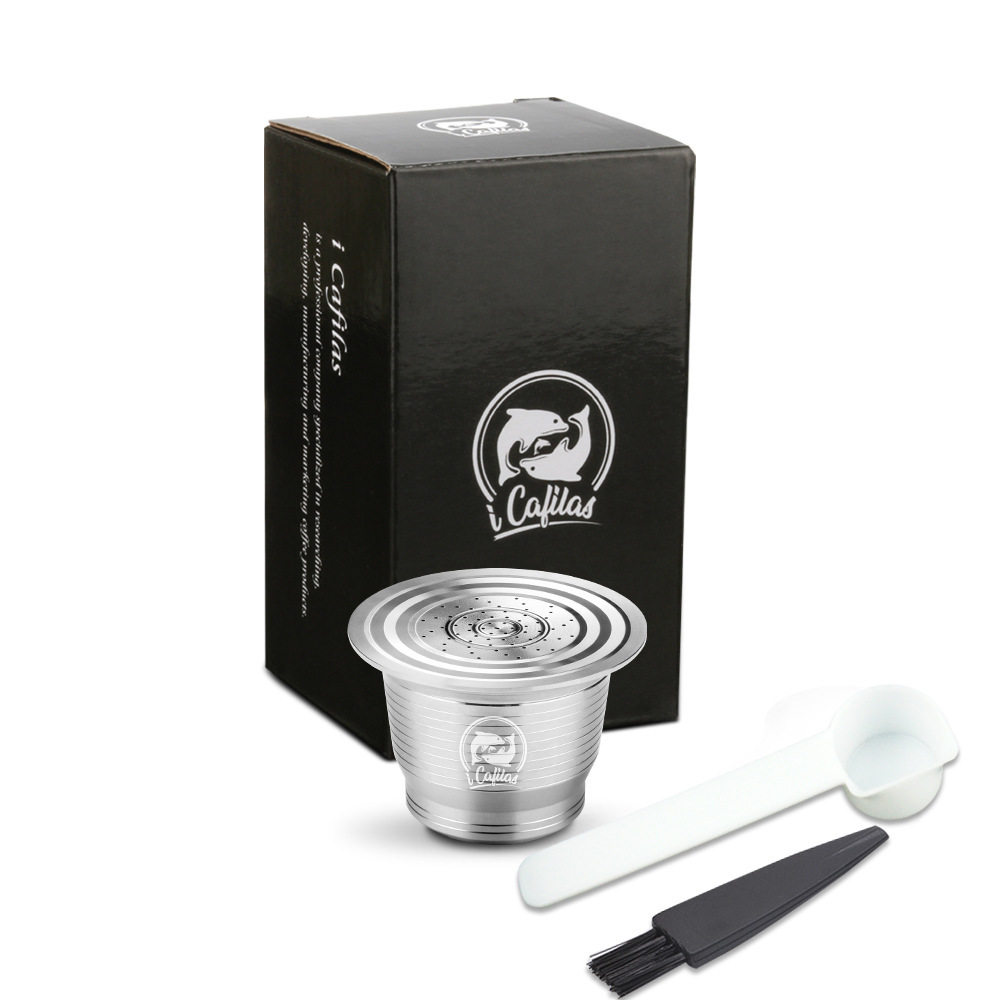 afilas nestle咖啡机不锈钢胶囊壳 循环使用过滤器