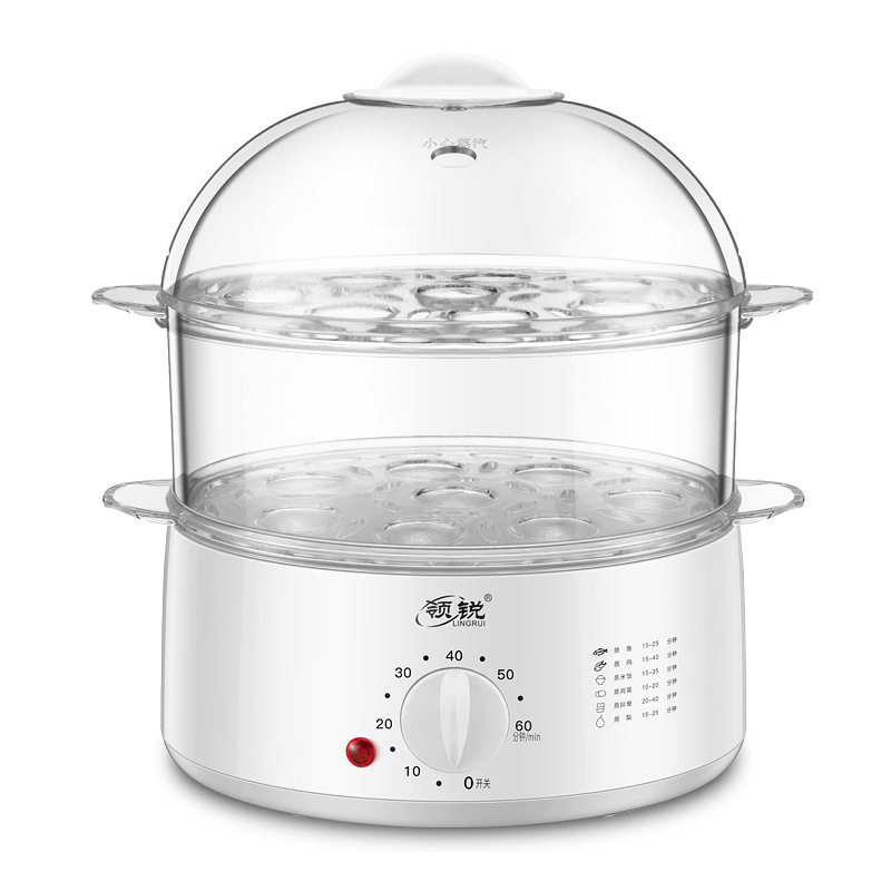 大容量定时多功能煮蛋器三层蒸蛋器家用大号早餐蒸锅煮鸡蛋神器