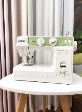 缝纫机MK622家用小型电动多功能迷你锁边吃厚裁缝衣车