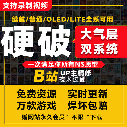 ns定制硬破存储卡装满游戏大气层系统高速tf内存卡NS游戏卡512G