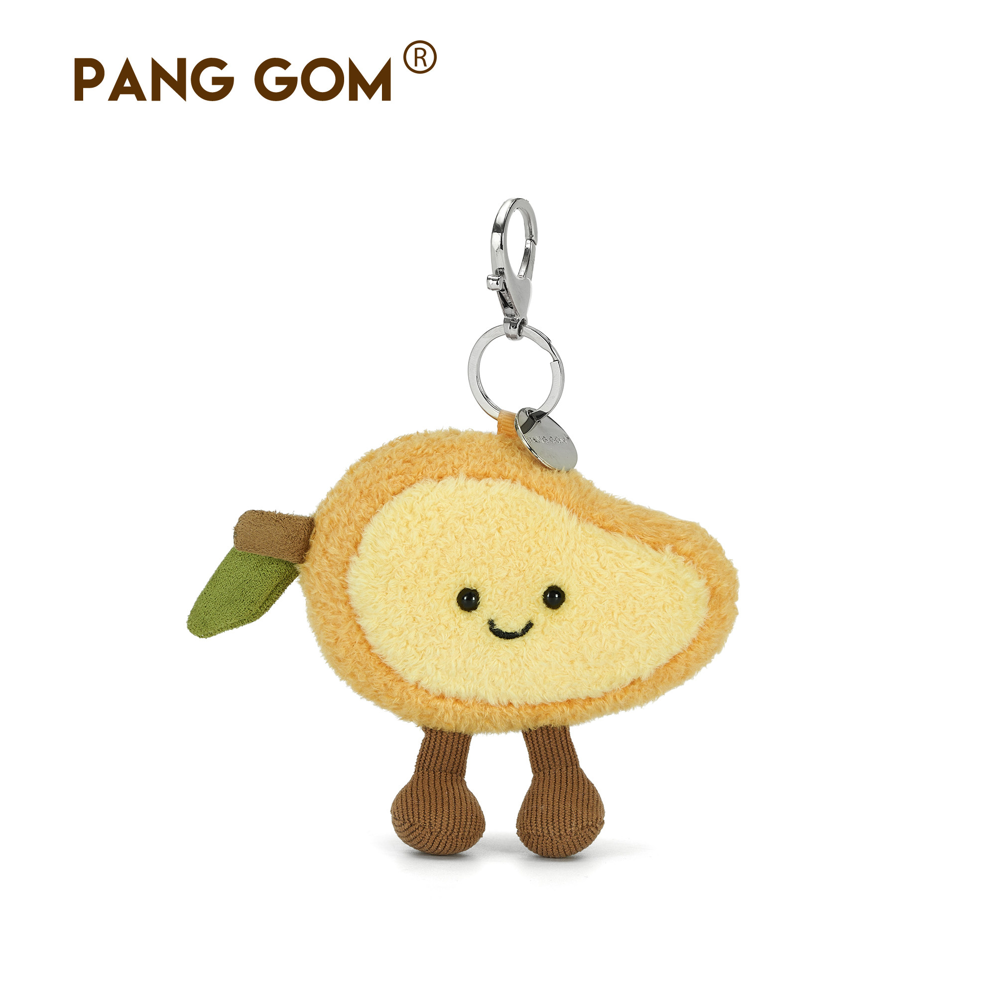 PANG GOM芒果毛绒玩具挂件可爱水果包包挂饰钥匙扣玩偶送礼女朋友