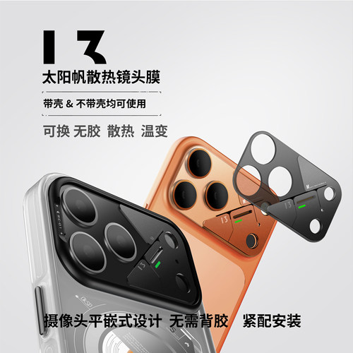 OKSP.13太阳帆散热镜头膜无背胶