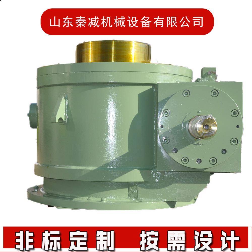 轧机压下减速机钢厂用传动装置蜗轮齿面硬度高渗氨和精确磨削处理