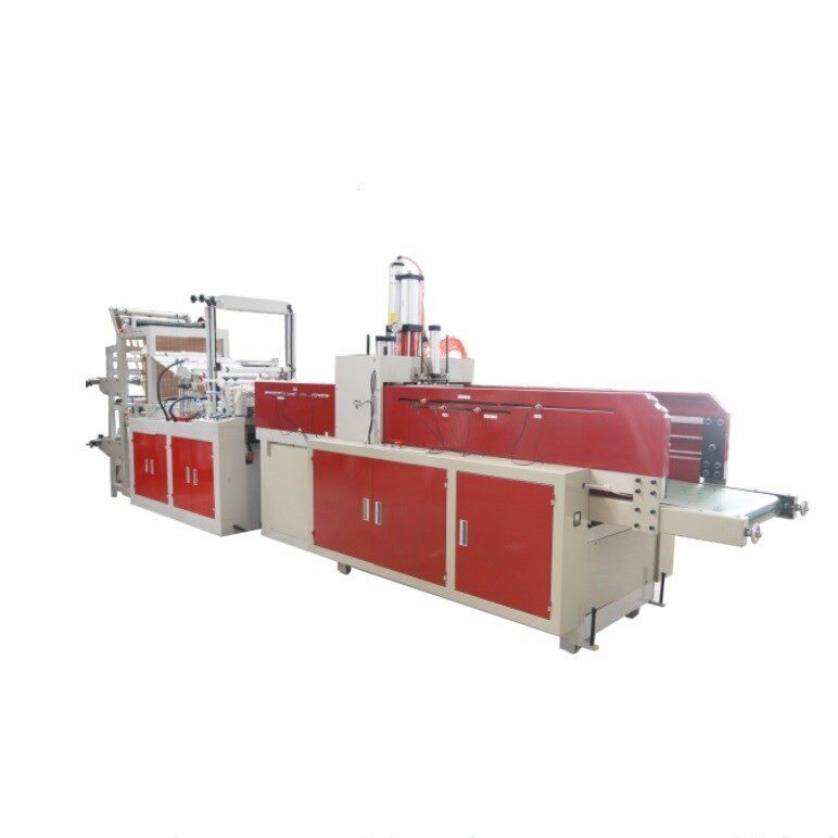 厂家供应电脑控制自动冲口制袋机