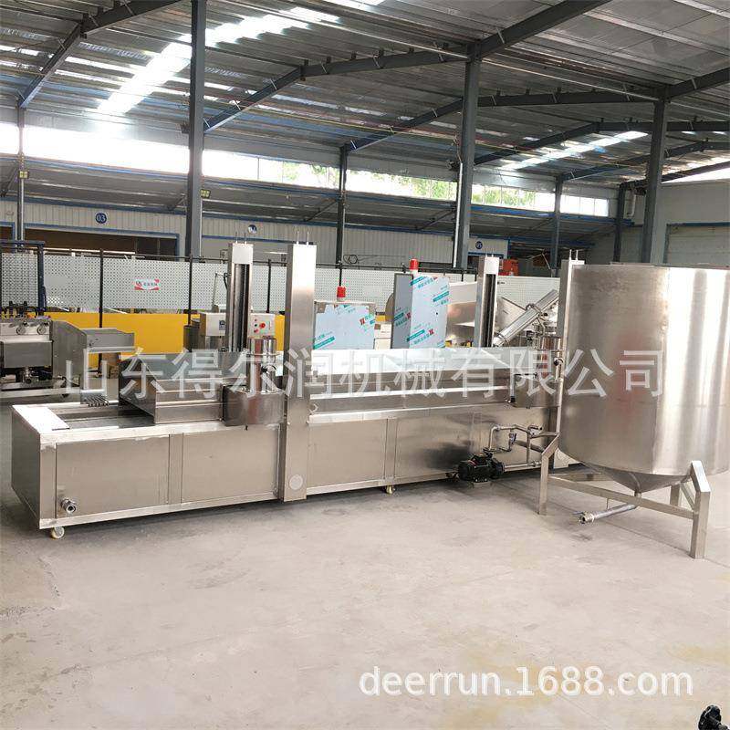 干脆蝴蝶鱼油炸机 糖醋鲤鱼上浆油炸生产线 板式不粘网带 自动化,清洗/食品/商业设备,果蔬加工设备,淘宝优惠券,粉丝福利购,淘宝优惠卷