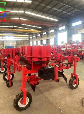 农用牵引式移栽机 农业种植设备 辣椒茄子番茄移栽机