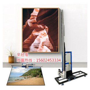 3d墙面打印机墙体彩绘打印机室内外智能立式3d墙体喷绘彩绘机厂家