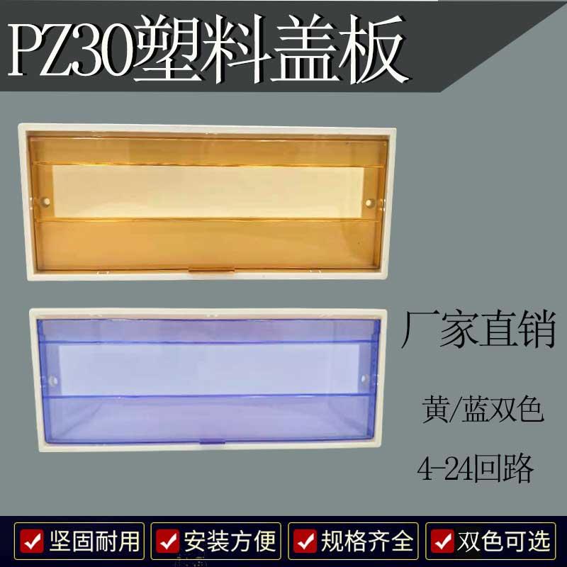 配电箱盖板 PZ30塑料面板 回路箱板 家用照明电箱面板盖空开箱盖