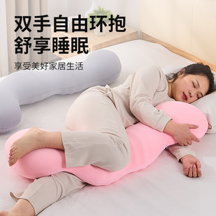 抱枕夹腿女生侧睡夏季 睡觉凉感公仔海马大抱 专用长条枕头男生款