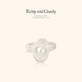 Rainy 指环 珍珠夫人餐盘戒指 and Cloudy庄园系列｜珍珠餐盘戒指