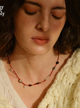 Rainy and Cloudy牧场之旅｜木屋小马红绳项链本命年红绳小马手链