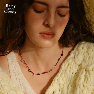 Rainy and Cloudy牧场之旅｜木屋小马红绳项链本命年红绳小马手链