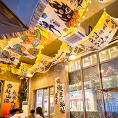 吊顶天花板室内天幕挂布露营风烧烤火锅店酒吧馆氛围波浪长条吊幔