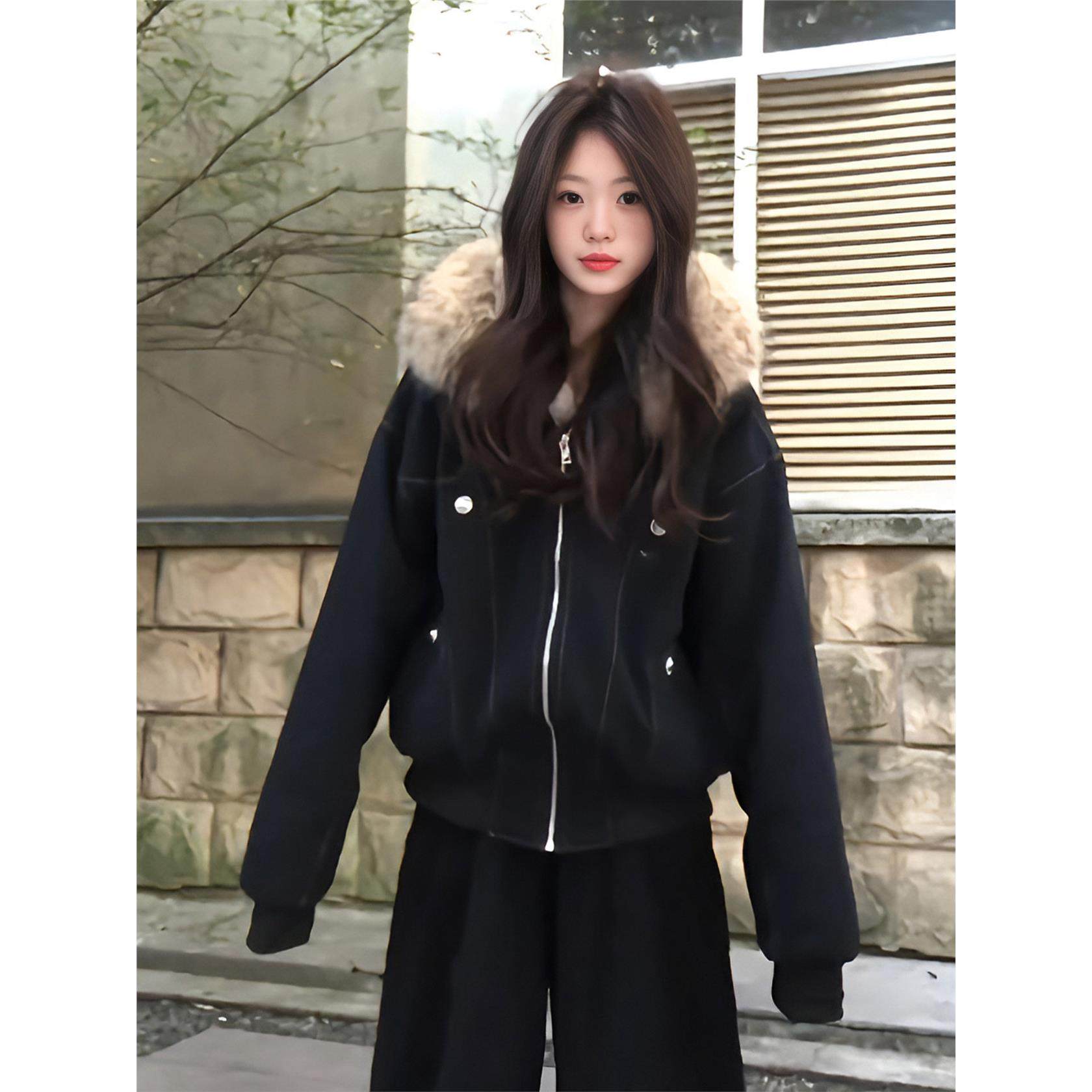 棉服女2025新款韩系超好看座山雕外套加绒加厚派克服棉衣冬季棉袄,个性定制/设计服务/DIY,棉服工装,淘宝优惠券,粉丝福利购,淘宝优惠卷