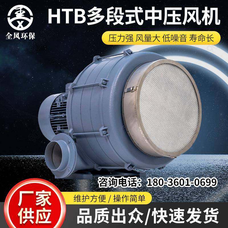 工业炉助燃风机HTB中压风机透浦式回转式鼓风机锅炉燃烧鼓风机