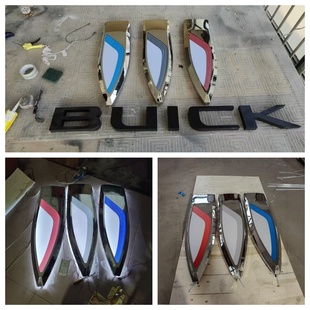 别克4S店门头车标发光logo定做不锈钢三维立体新别克logo标志制作