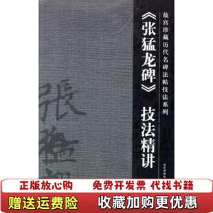 【正版图书】张猛龙碑技法精讲陈津迪 著紫禁城出版社9787800479779