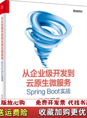 【正版图书】从企业级开发到云原生微服务SpringBoot实战汪云飞  著电子工业出版社9787121377921
